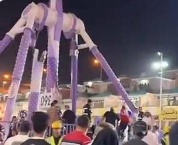 السعودية.. وفاة إحدى المصابات في حادثة سقوط "لعبة الموت" بمنتزه الطائف