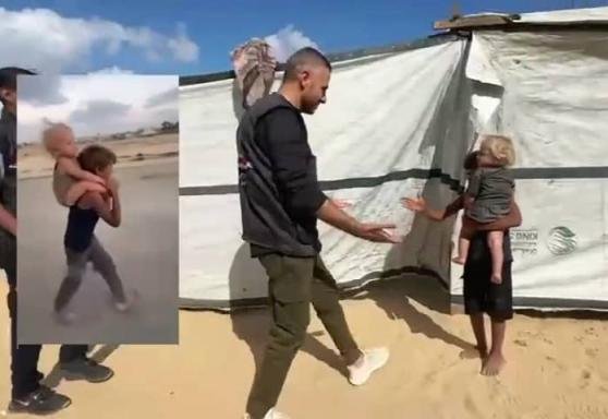 بتوجيهات الرئيس السيسي..   اللجنة المصرية تتكفل برعاية عاجلة لطفل غزة "جدوع" وشقيقه