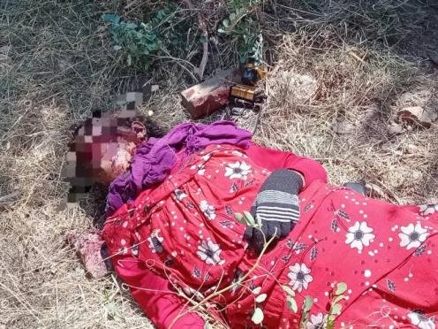 عليها آثار تعذيب.. العثور على جثة امرأة قرب خطوط التماس مع مليشيا الحوثي بمسيمير لحج