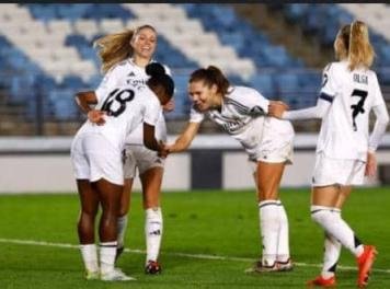 ريال مدريد ينجو من الخسارة بدوري أبطال أوروبا للسيدات