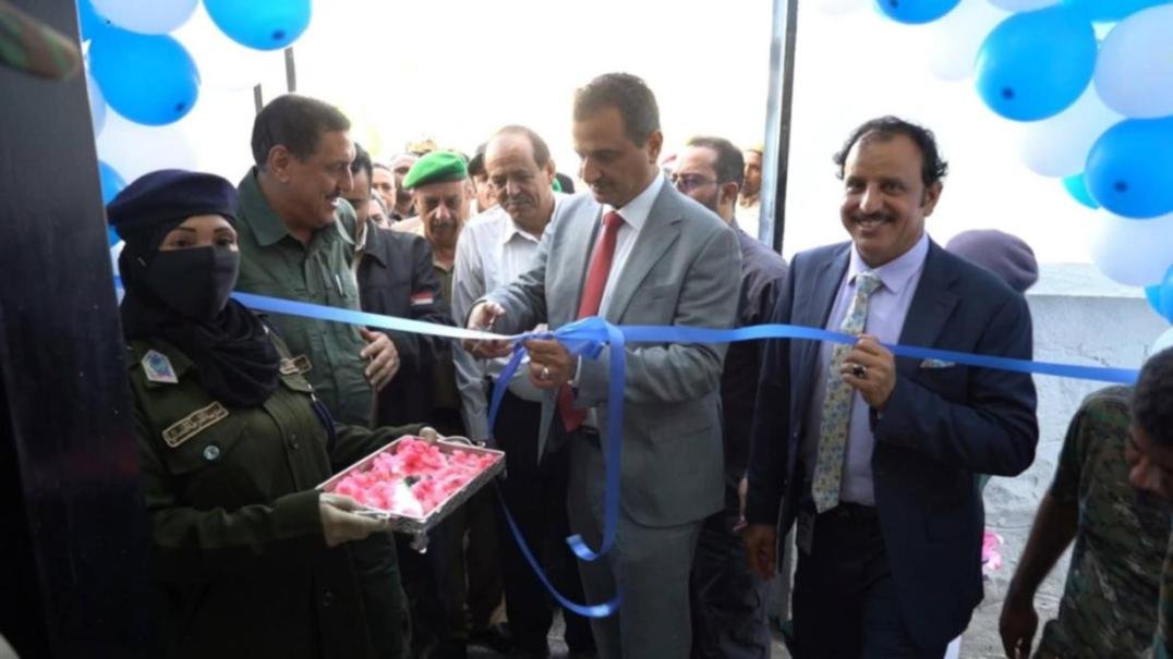 لملس يفتتح مركز الشرطة النسائية وطوارئ مستشفى 4 مايو بالمنصورة