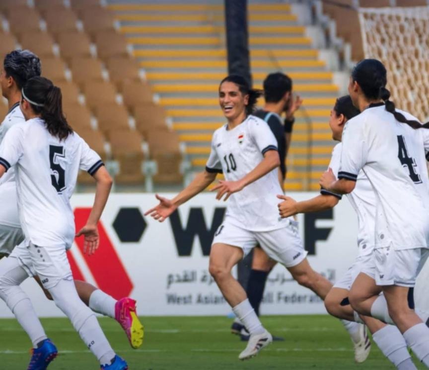 بفوزه على السعودية بركلات الترجيح..  العراق ثالث سيدات غرب آسيا لكرة القدم