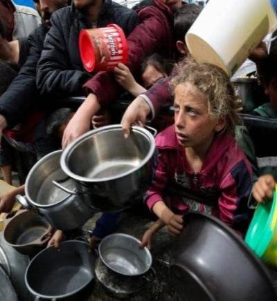 حصار غزة..  وفاة 76 طفلا جراء الجوع وسوء التغذية