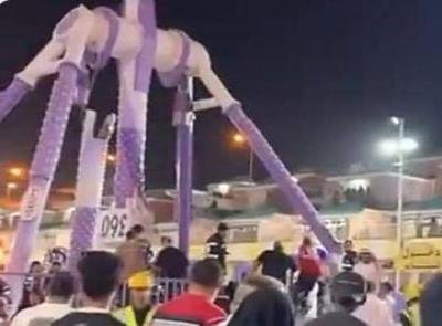 السعودية.. وفاة إحدى المصابات في حادثة سقوط "لعبة الموت" بمنتزه الطائف