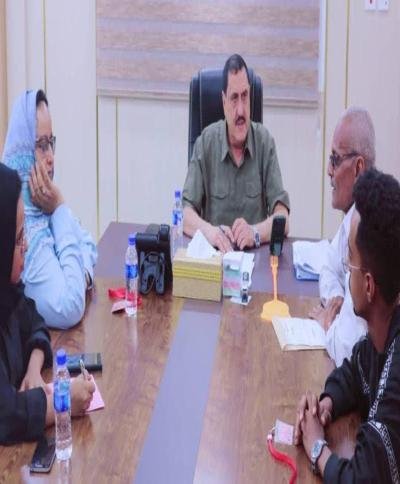 مدير أمن العاصمة عدن يبحث مع تكتل "نون النسوي" تنفيذ مشروع الوقاية من المخدرات.