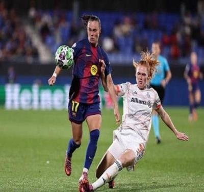 دوري أبطال أوروبا لكرة القدم "سيدات".. برشلونة يدك مرمى بايرن ميونخ بسبعة أهداف لهدف.