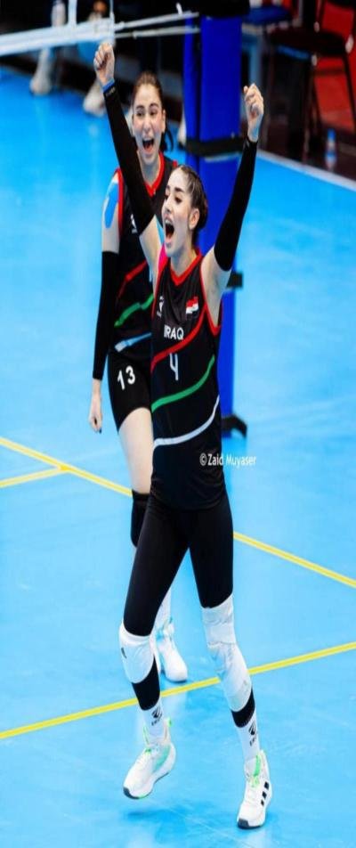 صراع على المركز الثاني والثالث..   سيدات العراق يهزمن سوريا في بطولة غرب آسيا للكرة الطائرة