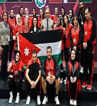 سيدات الأردن يخطفن فضية بطولة غرب آسيا الثانية للكرة الطائرة