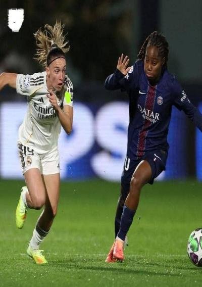 ريال مدريد يتغلّب على باريس سان جيرمان في دوري أبطال أوروبا للسيدات 2025م