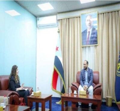 لدى لقائه ممثل هيئة الأمم المتحدة للمرأة.. الأمين العام للانتقالي يؤكد المجلس للمرأة الجنوبية في مختلف المجالات