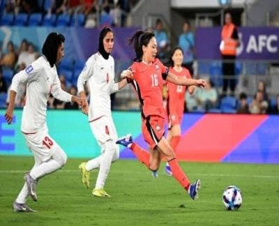 كأس آسيا للسيدات.. كوريا الجنوبية تضرب إيران بثلاثية نظيفة