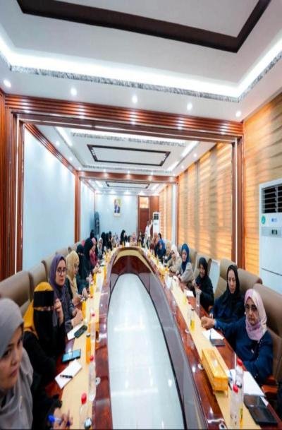 هيئة المرأة والطفل تنظم لقاءً تشاوريًا تنظيميًا لتعزيز مشاركة النساء في الفعاليات التضامنية