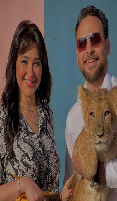 الفنانة مروة تتعرض لهجوم مفاجئ من شبل أسد