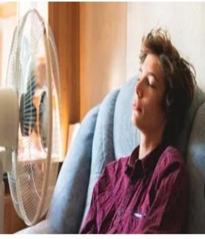 مخاطر المروحة الكهربائية أثناء النوم